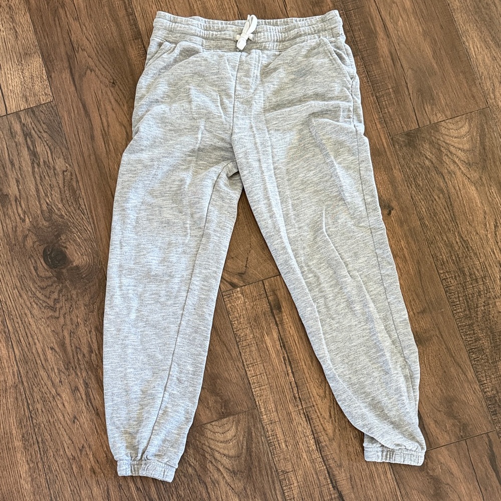 Cozy Light Gray Kids Sweatpants